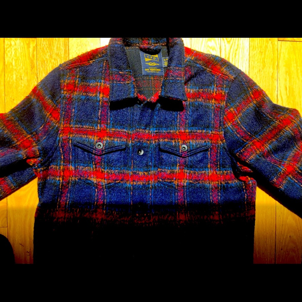 Mens XL shacket